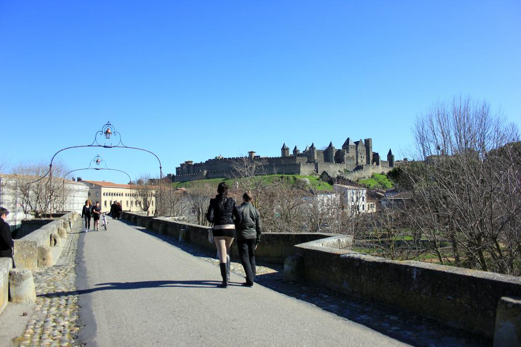 Maison Bellevue Bed & Breakfast Carcassonne Dış mekan fotoğraf